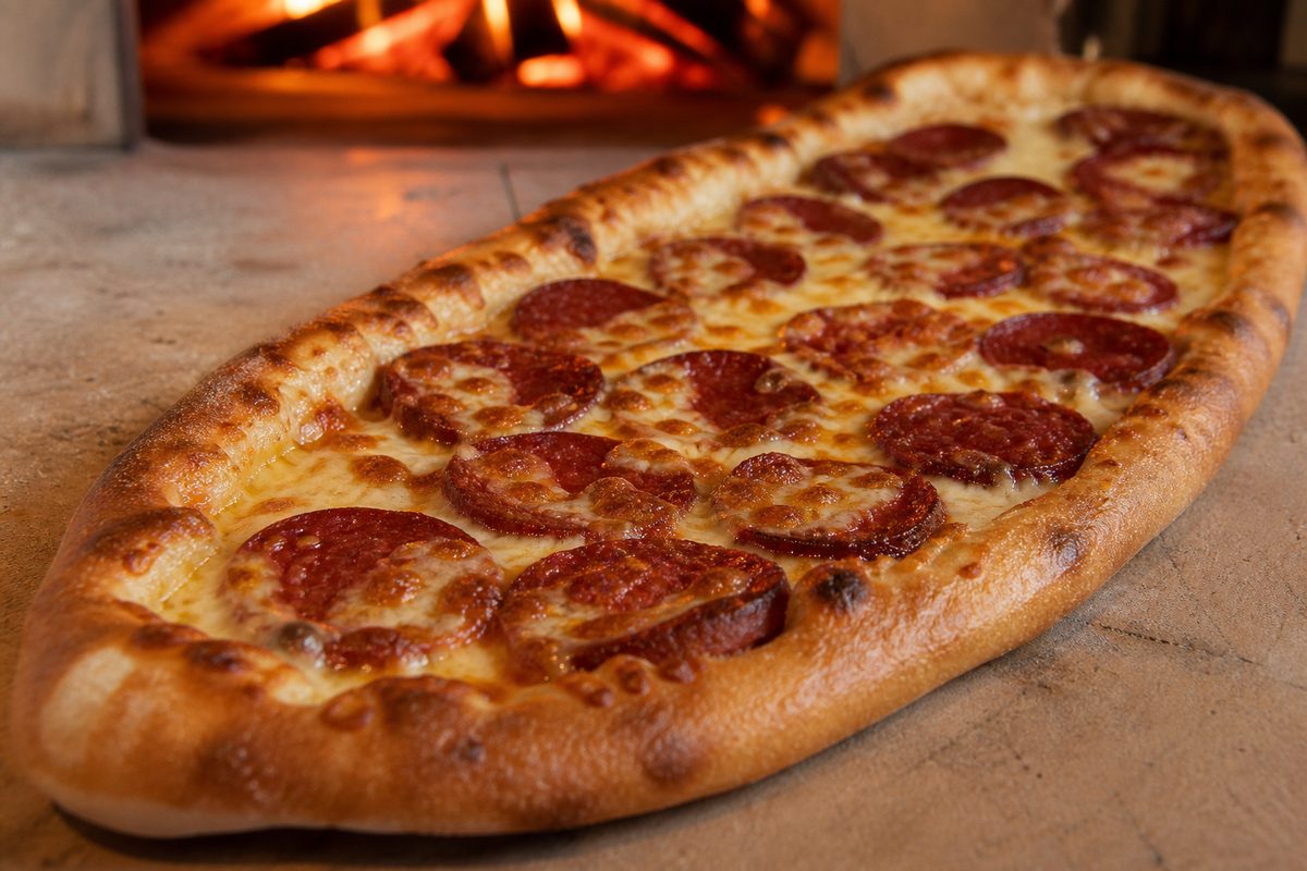 Sucuklu Pide